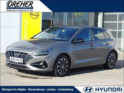 Olivine grey Gebraucht 2020 Hyundai i30 Intro Edition Limousine | 16.990 € (Fairer Preis)