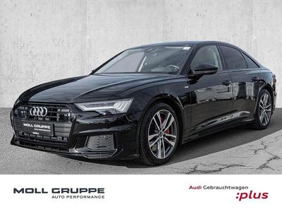 Mythosschwarz metallic Gebraucht 2022 Audi A6 Advanced Limousine | 38.450 € (Guter Preis)
