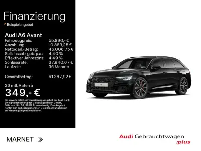 Brugt Audi A6 S-Line 367 HK (269 kW) 2025 Sort Stationcar