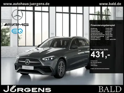 Gebraucht Mercedes C200 AMG 204 PS (150 kW) 2025 Grau metalliclack selenitgrau Kombi