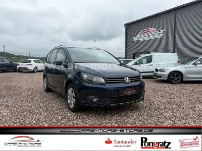 Gebraucht VW Touran Comfortline 140 PS (102 kW) 2012 Blau Van / Kleinbus