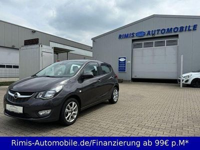 Usado Opel Karl Edition 75 HP (55 kW) 2016 Cinzento Citadino