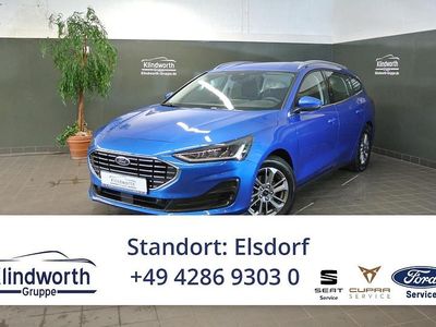 Gebraucht Ford Focus Titanium 125 PS (91 kW) 2023 Blau Kombi
