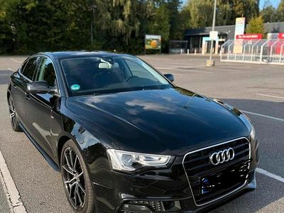 Schwarz Gebraucht 2015 Audi A5 Sportback S-Line Kleinwagen | 15.000 € (Fairer Preis)