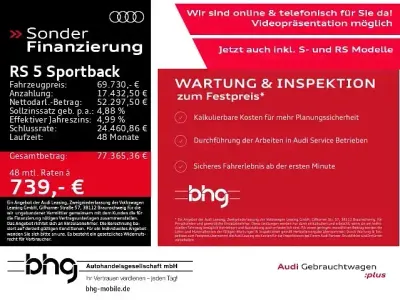Gebraucht Audi RS5 Exclusive 450 PS (330 kW) 2023 Schwarz Coupé