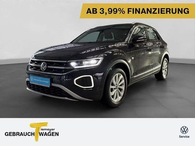 Gebraucht VW T-Roc Style 110 PS (80 kW) 2022 Schwarz SUV