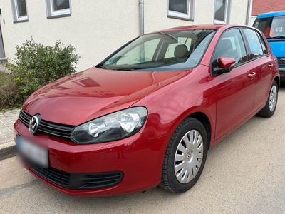 Usata VW Golf VI Comfortline 80 CV (58 kW) 2009 Rosso Utilitaria