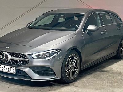 Grau Gebraucht 2020 Mercedes CLA200 Shooting Brake AMG Kombi | 31.850 € (Teuer)