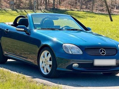 Usata Mercedes SLK200 163 CV (119 kW) 2000 Blu Cabrio