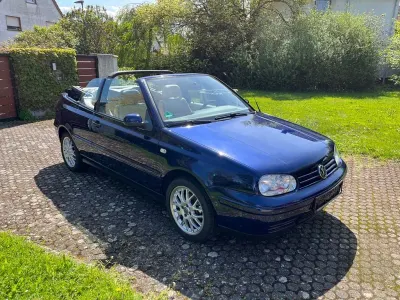 Używany VW Golf Classicline 116 KM (85 kW) 2002 Niebieski Kabriolet