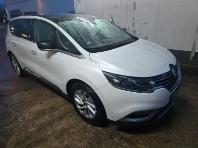 Gebraucht Renault Espace Intens 160 PS (117 kW) 2017 Weiß Van / Kleinbus