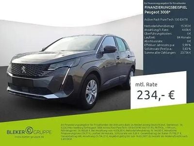 Second-hand Peugeot 3008 Active 131 CP (96 kW) 2023 Gri Berlinǎ