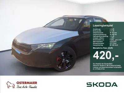Ny Skoda Octavia RS 265 HK (194 kW) 2025 Sort Stationcar