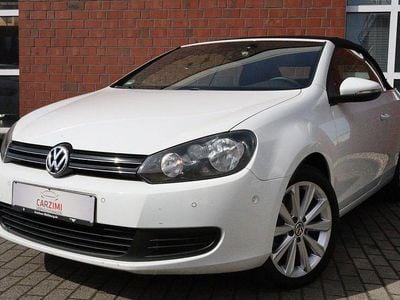Brugt VW Golf Cabriolet 160 HK (117 kW) 2012 Hvid Cabriolet