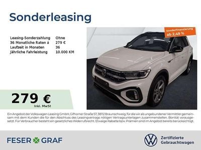 Gebraucht VW T-Roc R-line 150 PS (110 kW) 2025 Pure white/titanschwarz SUV