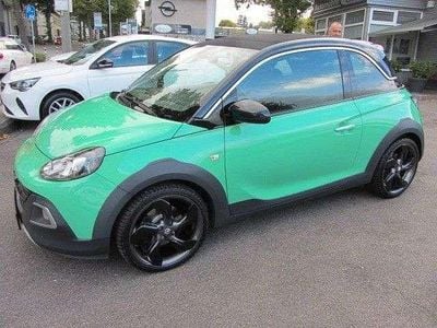 Gebraucht Opel Adam Rocks Rocks 116 PS (85 kW) 2016 Marangu green uni dach schwar Kleinwagen