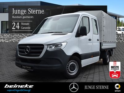 gebraucht Mercedes Sprinter 314 CDI Doka 7Sitze Klima+AHK+MBUX+Temp