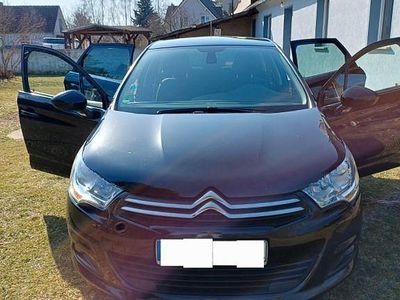 Gebraucht Citroën C4 SELECTION 120 PS (88 kW) 2012 Schwarz Limousine