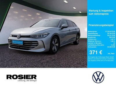 Gebraucht VW Passat Elegance 150 PS (110 kW) 2025 Silber / oyster silver Kombi