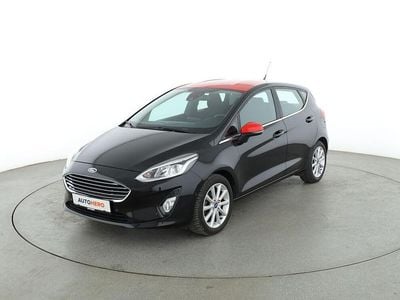 Gebraucht Ford Fiesta Titanium 101 PS (74 kW) 2018 Schwarz Kleinwagen
