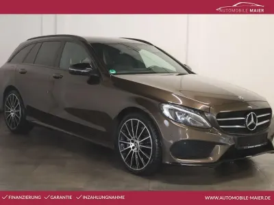 Używany Mercedes C250 AMG 204 KM (150 kW) 2017 Brązowy Kombi