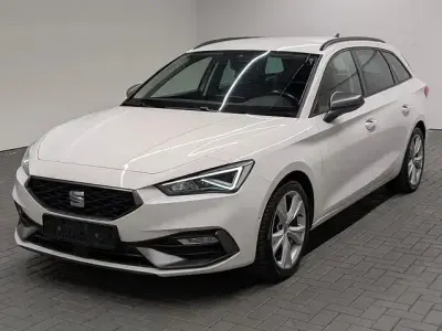 Gebraucht Seat Leon ST FR 150 PS (110 kW) 2021 Weiß (candy weiss) Kombi