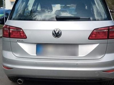 Gebraucht VW Golf Sportsvan Trendline 110 PS (80 kW) 2014 Silber Van / Kleinbus