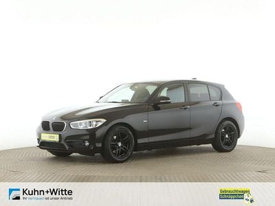 Gebraucht BMW 118 Sport Line 136 PS (100 kW) 2017 Schwarz Kleinwagen