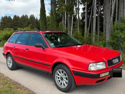 Używany Audi 80 116 KM (85 kW) 1994 Czerwony Kombi