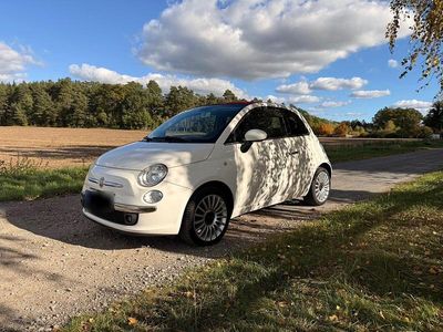 Gebraucht Fiat 500C Lounge 69 PS (50 kW) 2010 Weiß Cabrio