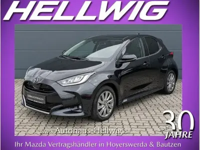 Gebraucht Mazda 2 116 PS (85 kW) 2023 Opera black metallic (metallic) Kleinwagen