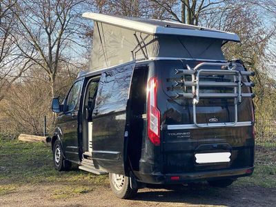 gebraucht Ford Tourneo Custom Camper mit vier Schlafplätzen inkl. Gutachten