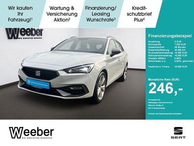 Gebraucht Seat Leon FR 131 PS (96 kW) 2021 Nevada weiss Kombi