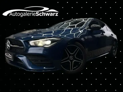 Gebraucht Mercedes CLA200 AMG 150 PS (110 kW) 2020 Amg denimblau metallic Kombi