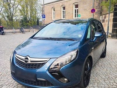 Usata Opel Zafira Tourer 165 CV (121 kW) 2013 Blu Monovolume