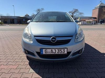 Brugt Opel Corsa 80 HK (58 kW) 2007 Blå Hatchback