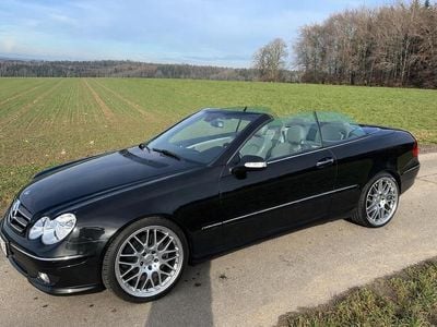 Second-hand Mercedes CLK200 2007 Negru Cabrio