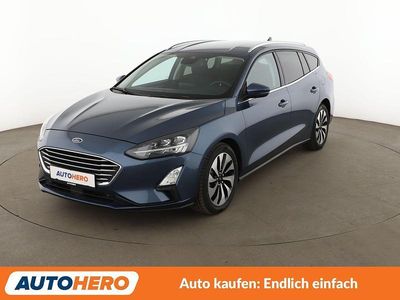 Gebraucht Ford Focus Cool & Connect 125 PS (91 kW) 2020 Blau Kombi