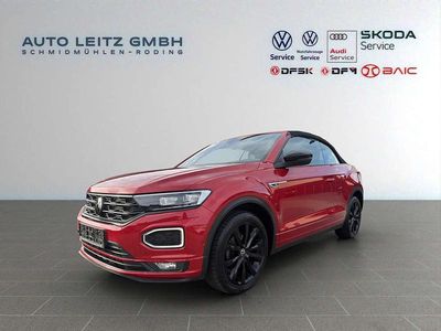 Gebraucht VW T-Roc Cabriolet R-line 150 PS (110 kW) 2021 Rot Cabrio