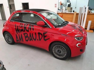 Rot Gebraucht 2022 Fiat 500e Cabrio | 18.900 € (Superpreis)