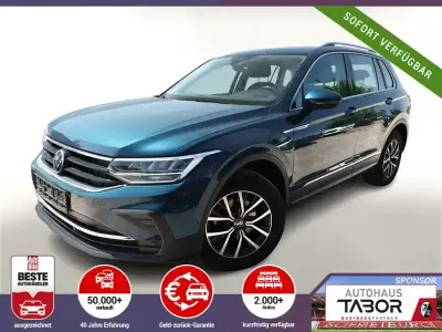 Gebraucht VW Tiguan Life 150 PS (110 kW) 2022 Blau SUV