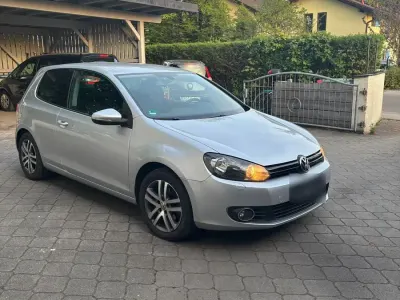 Brugt VW Golf VI 105 HK (77 kW) 2010 Sølv Hatchback
