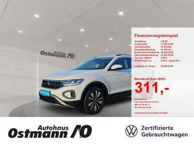 Gebraucht VW T-Roc Move 150 PS (110 kW) 2024 Weiß SUV