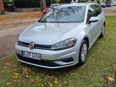 Gebraucht VW Golf VII Trendline 110 PS (80 kW) 2018 Silber Kombi