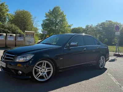 Brugt Mercedes C230 AMG 204 HK (150 kW) 2008 Sort Sedan