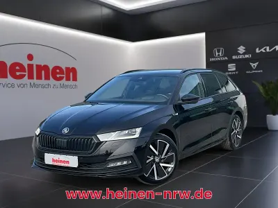 Usata Skoda Octavia SportLine 150 CV (110 kW) 2023 Nero Station wagon