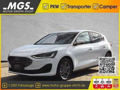 Gebraucht Ford Focus Titanium 125 PS (91 kW) 2024 Frostweiß Limousine