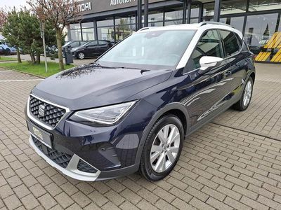 Gebraucht Seat Arona Xperience 110 PS (80 kW) 2022 Asphalt blau metallic / dach i SUV