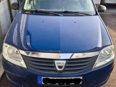 Gebraucht Dacia Logan MCV 75 PS (55 kW) 2009 Blau Kombi
