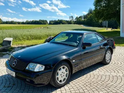 Gebraucht Mercedes SL280 193 PS (141 kW) 1999 Schwarz Cabrio